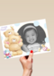 lieve forever friends pasen kaart met allemaal mooie paaseieren