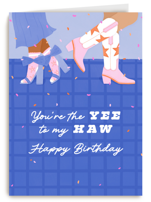 Verjaardagskaart Hallmark | Yee To My Haw Happy Birthday