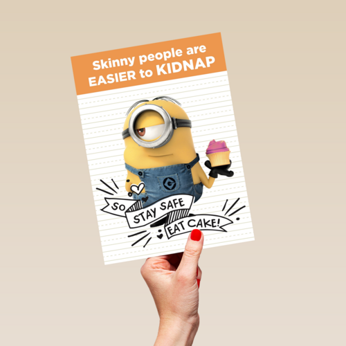 skinny people are easier to kidnap minions