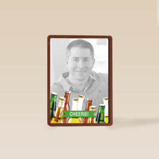 fotokaart cheers flesjes bier