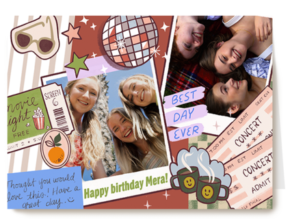 Verjaardag Meisje Stickers