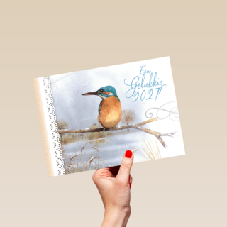 Nieuwjaar 2027 Vogel winter