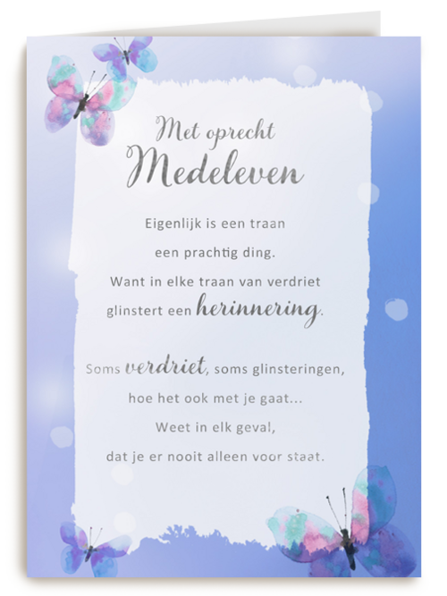 Kaart Hallmark | Condoleance Kaarten | Condoleancekaart Met Oprecht Medeleven More Than Words