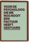 Voor mijn psycholoog
