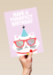 Verjaardagskaart tiener meisje Have a purrfect birthday