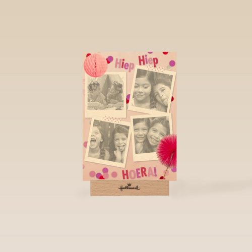 4 fotos roze slingers