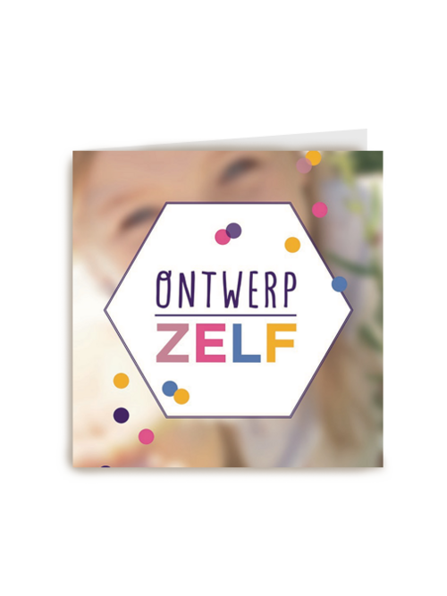 ontwerp het zelf kaart square