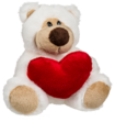 Knuffelbeertje met Hartje