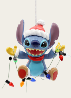 Hallmark Disney Kerst Ornament Stitch met Lichtjes