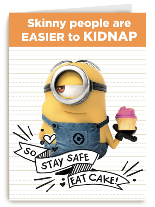 skinny people are easier to kidnap minions