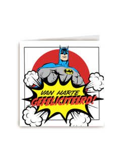 Batman verjaardagskaart van harte