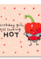 verjaardag kaart vrouw grappig still looking hot