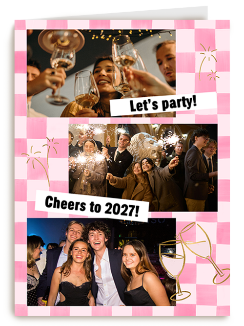 Fotokaart Nieuwjaar | Hallmark | Fotokaart Hallmark | Nieuwjaar | Lets Party Cheers To 2027