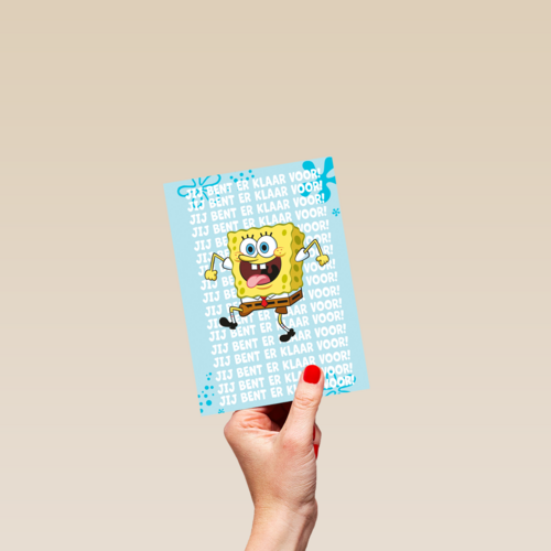 Spongebob jij bent er klaar voor