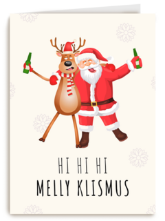 hi hi hi melly klismus met de kerstman