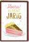 hoera taart jij bent jarig