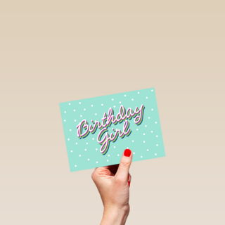 verjaardag kaart hip birthday girl