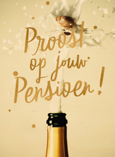 proost met bubbels op jouw pensioen