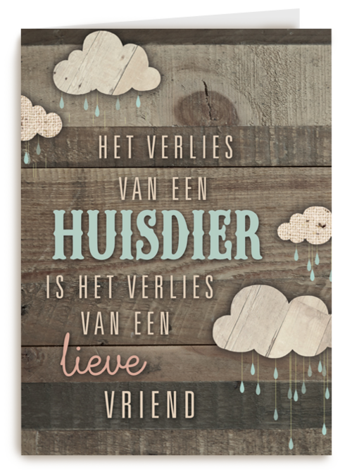 condoleance huisdier het verlies van een vriend