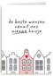 hallmark kerstkaart de beste wensen vanuit ons nieuwe huisje