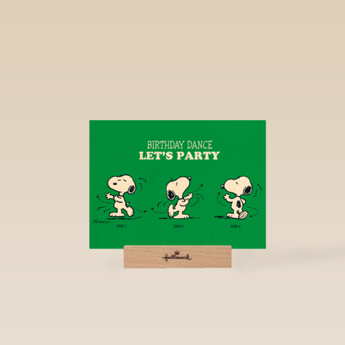 Peanuts Birthday Dance