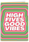 Beterschap kaart high fives good vibes