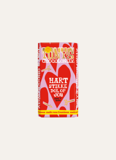 Tony Chocolonely Recht uit M'n Chocohart Melk Roos Framboos