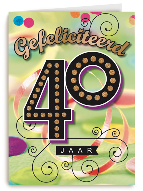 jarig veertig gefeliciteerd