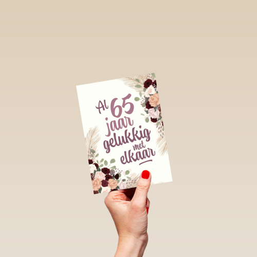 Al 65 jaar gelukkig met elkaar