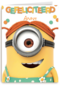 Despicable Me minion carl meisje gefeliciteerd