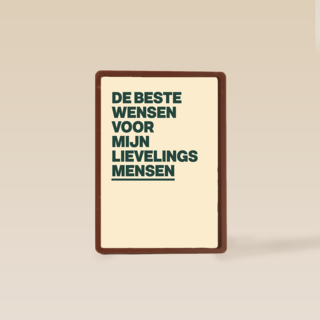 Beste wensen lievelingsmensen AndC