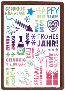 nieuwjaarskaart gelukkig nieuwjaar