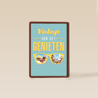 volop genieten met zonnebril