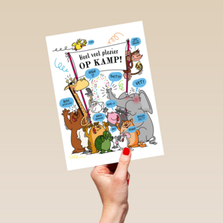 Dieren op kamp