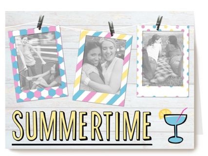 summertime fotokaart