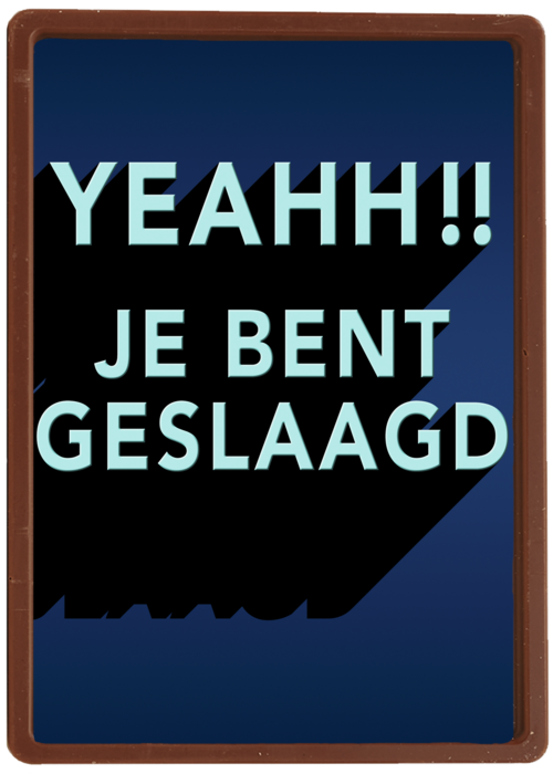 Chocolade Kaart Diploma Rijbewijs | Hallmark | Chocolade Kaart Hallmark | Diploma Rijbewijs | Geslaagd Kaart Yeahh Je Bent Geslaagd