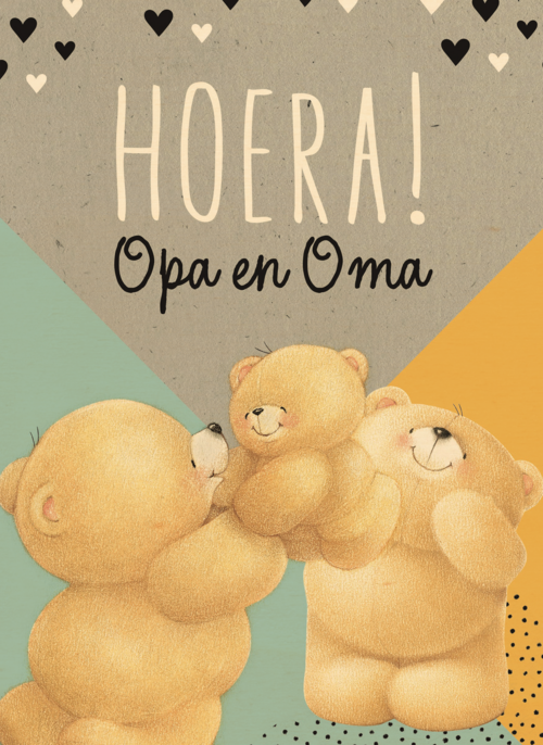 forever friends hoera opa en oma krijgen een kleinzoon