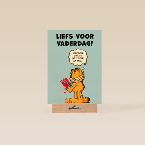 Garfield viert vaderdag