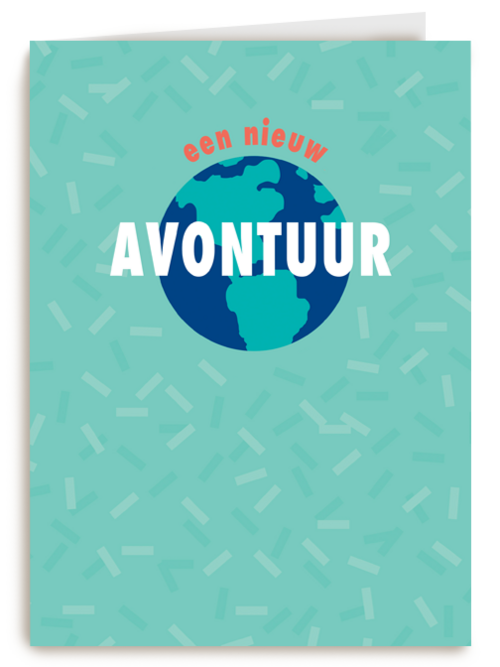 emigratie kaart een nieuw avontuur