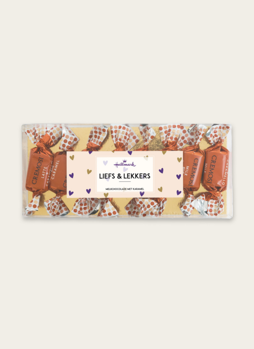 Melkchocolade Karamel Bonbons Liefs Lekkers | Hallmark Cadeau Chocolade |