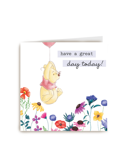 zomer kaart winnie de poeh have a great day today