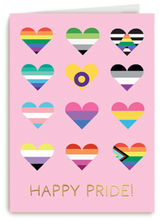 Happy Pride hearts