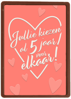 Jullie kiezen al 5 jaar voor elkaar