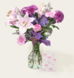 Boeket Bloemen Lovely Lila