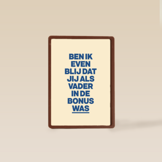 Vaders in de bonus AndC