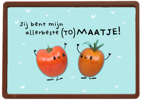vriendschap kaart klassiek jij bent mijn allerbeste tomaatje