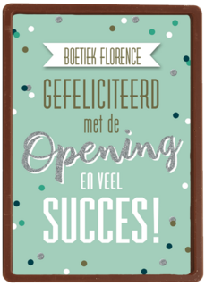 nieuwe zaak gefeliciteerd met de opening en veel succes