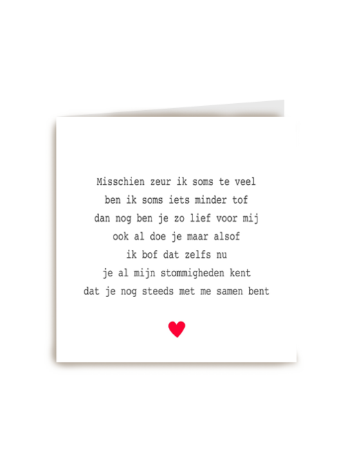 valentijnskaart mooie liefdevolle tekst voor partner