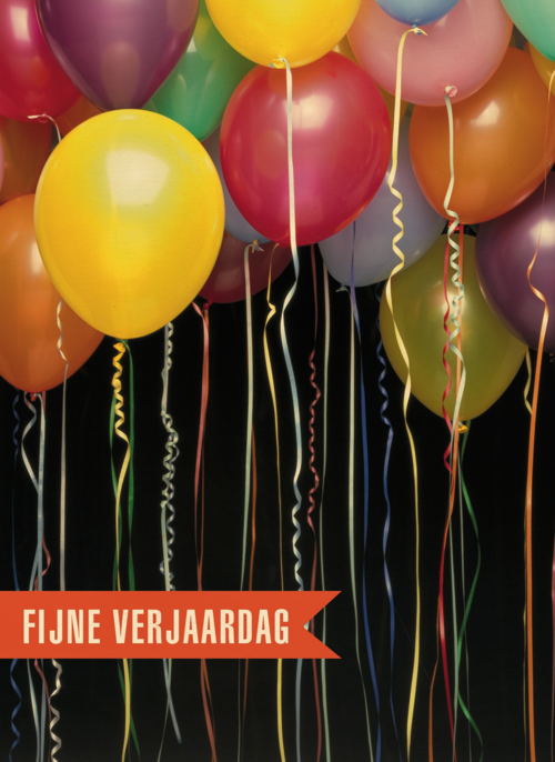 ballonnen fijne verjaardag