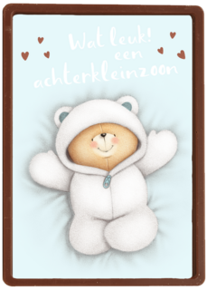 Forever Friends geboortefelicitatie zoon